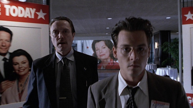 Christopher Walken and Johnny Depp in Nick of Time