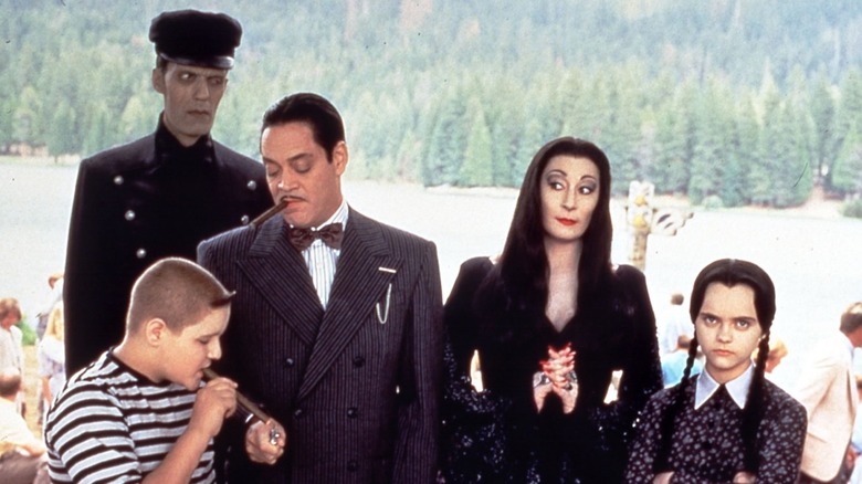 The Addams Family At Camp