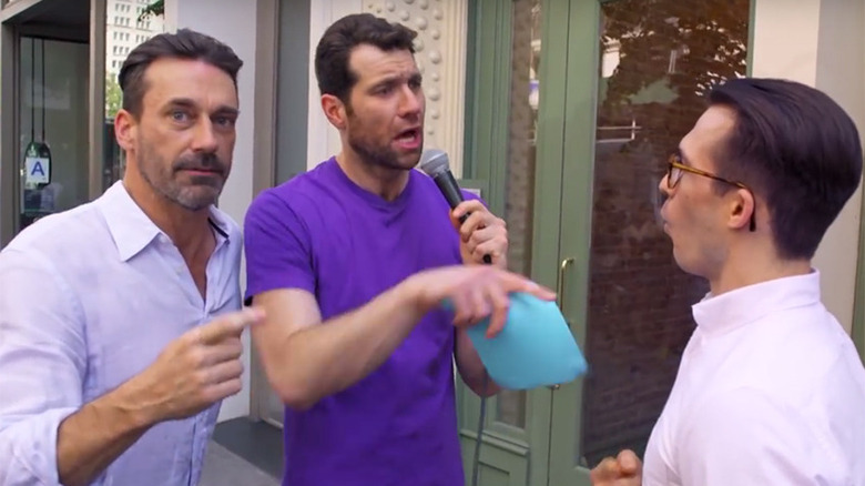 Jon Hamm and Billy Eichner on Billy on the Street