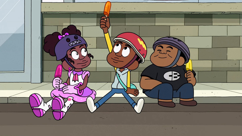 Sparkle Cadet, Craig, and Cannonball aka The Ice Pop Trio