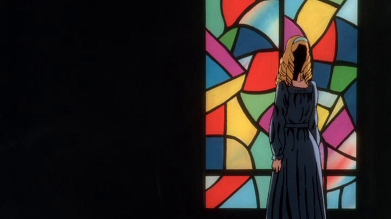 Dear Brother faceless Fukiko and stained glass