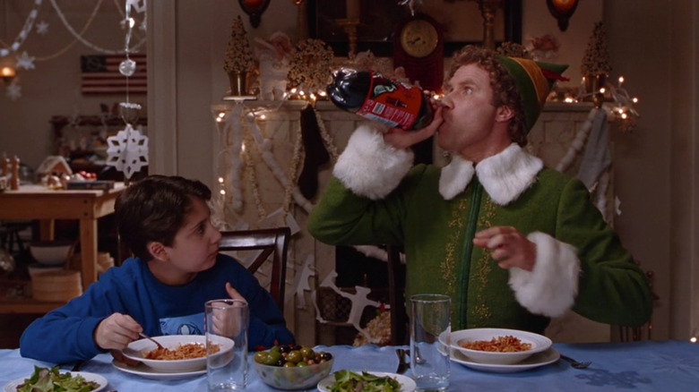 Daniel Tay and Will Ferrell in Elf