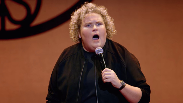 Fortune Feimster imitating her mother in Sweet & Salty