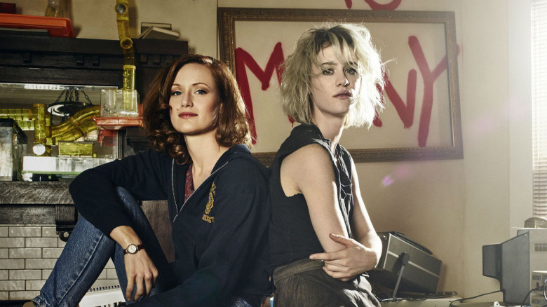 Donna and Cameron on Halt and Catch Fire