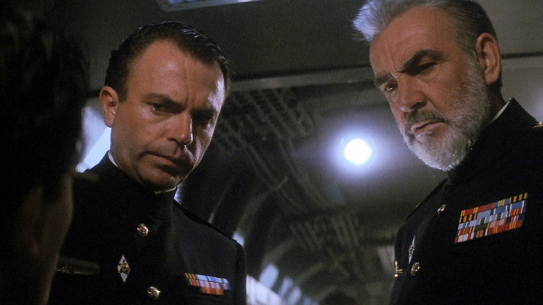 Sam Neill and Sean Connery in The Hunt for Red October