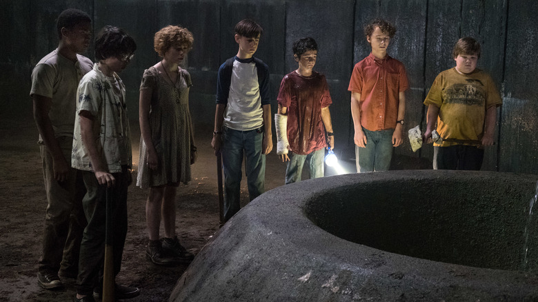 The Losers Club in the Sewers in It