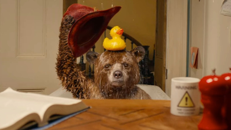 Ben Whishaw as the voice of Paddington in Paddington