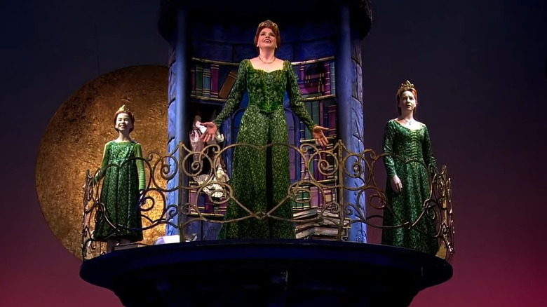Fiona, Fiona, and Fiona in Shrek the Musical