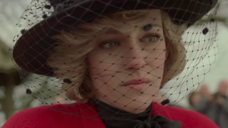 Kristen Stewart stars as Lady Diana Spencer in Spencer (2021)