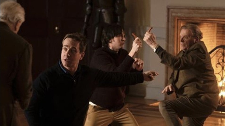 Matthew Macfadyen and Nicholas Braun