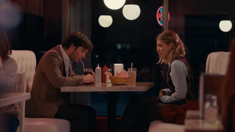 Sophie Nélisse and Adam Brody in The Kid Detective