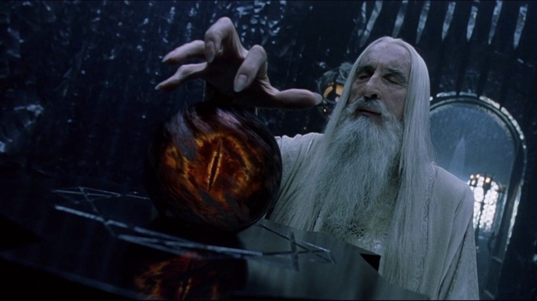 Lord Rings Fellowship Ring Saruman