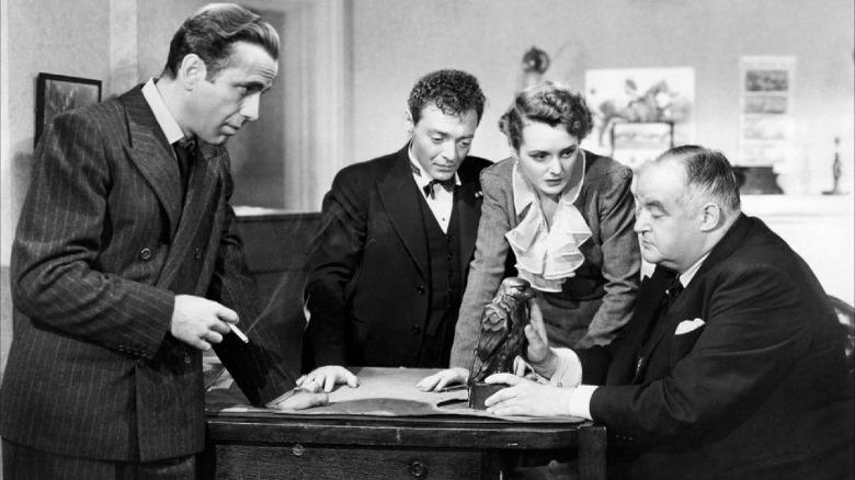 The main cast of The Maltese Falcon