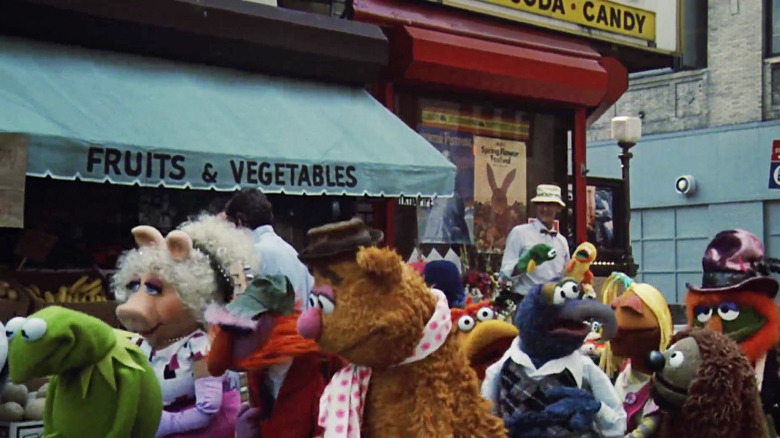 The Muppets looking sad in Muppets Take Manhattan