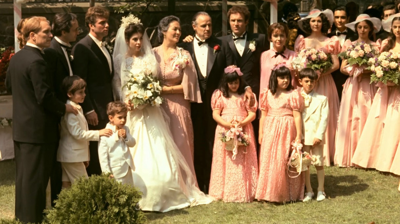 Godfather Corleone Family Wedding Photo