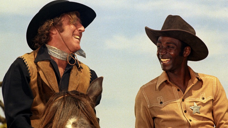 Gene Wilder and Cleavon Little in Blazing Saddles