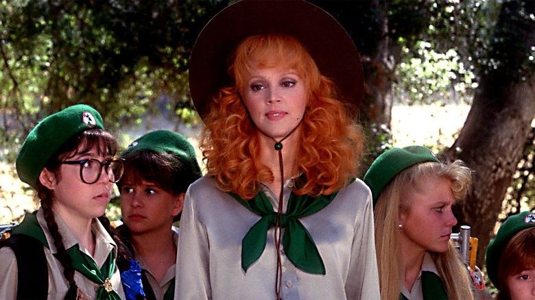 Shelley Long and the cast of Troop Beverly Hills