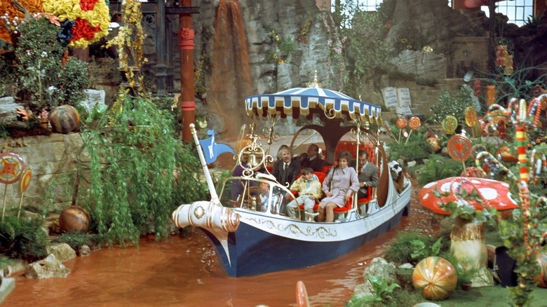 boat scene in Willy Wonka and the Chocolate Factory