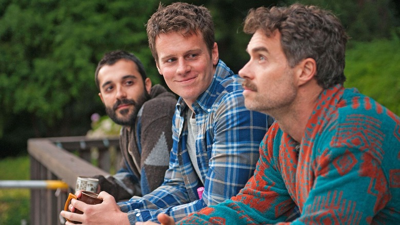 Frankie J. Alvarez, Jonathan Groff, and Murray Bartlett in Looking