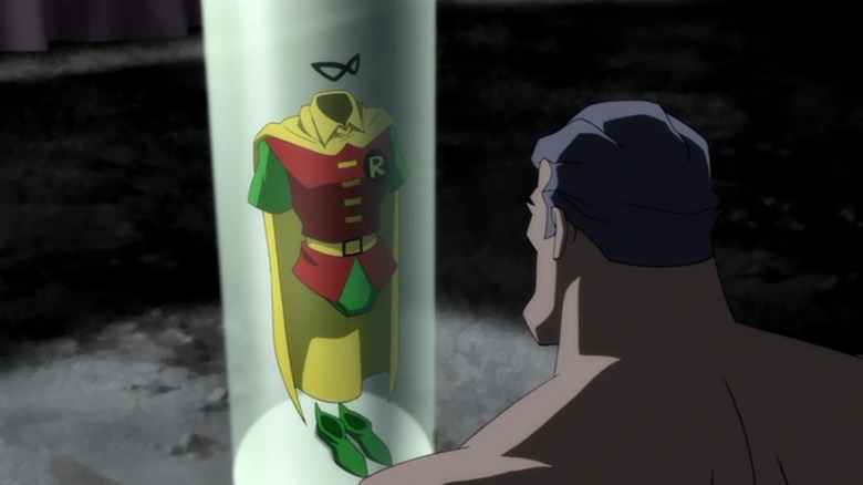 The Dark Knight Returns animated movie Robin suit