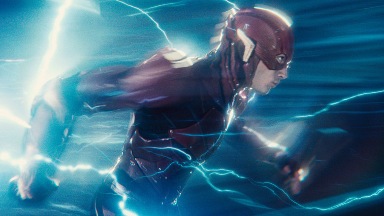 Ezra Miller as Flash in Justice League