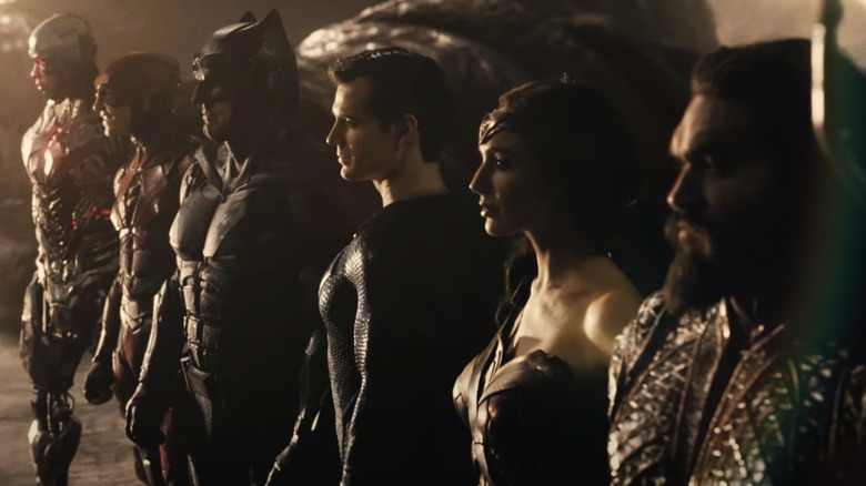 The cast of Zack Snyder's Justice League