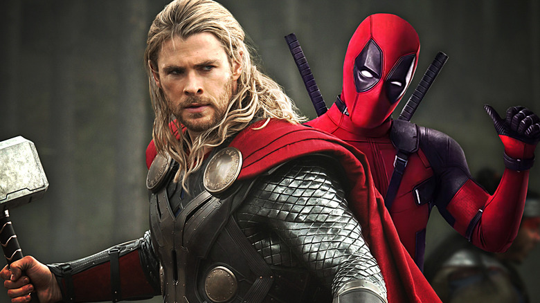 Thor, o Mundo Sombrio Mjolnir Deadpool