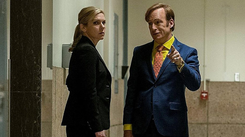 Rhea Seehorn and Bob Odenkirk