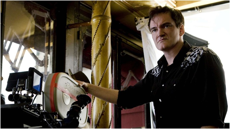 Quentin Tarantino directs Django Unchained