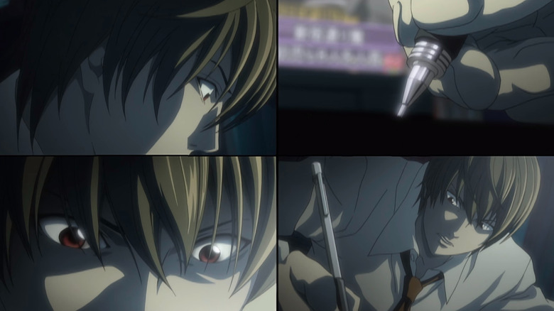 Death Note anime Light yagami