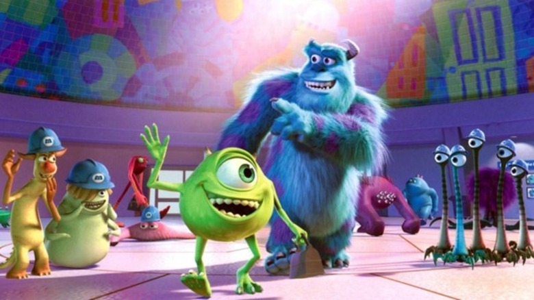 Sulley and Mike Wazowski in Monsters Inc.