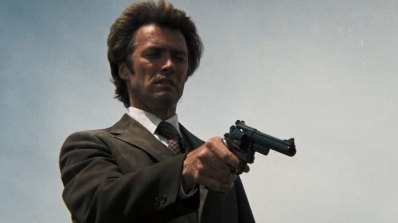 Harry Callahan ready to shoot