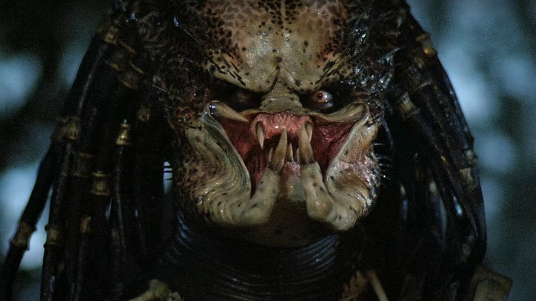 An unmasked predator, with mandibles