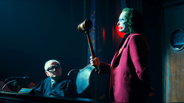 Joker Folie a Deux joker judge gavel