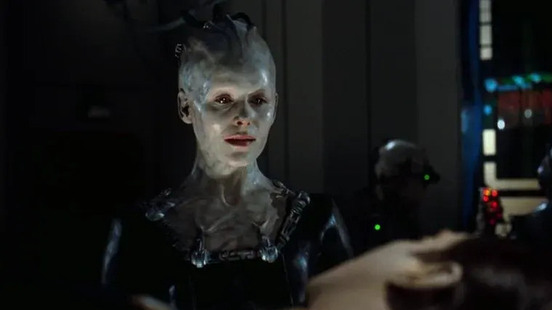 Alice Krige as the Borg Queen Star Trek First Contact