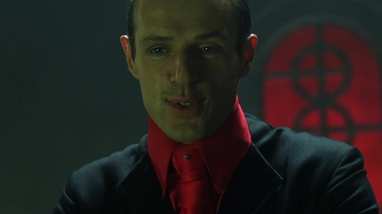 Lambert Wilson as the Merovingian in "The Matrix Revolutions"