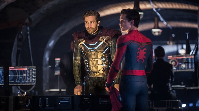 Far From Home Mysterio and Spider-Man