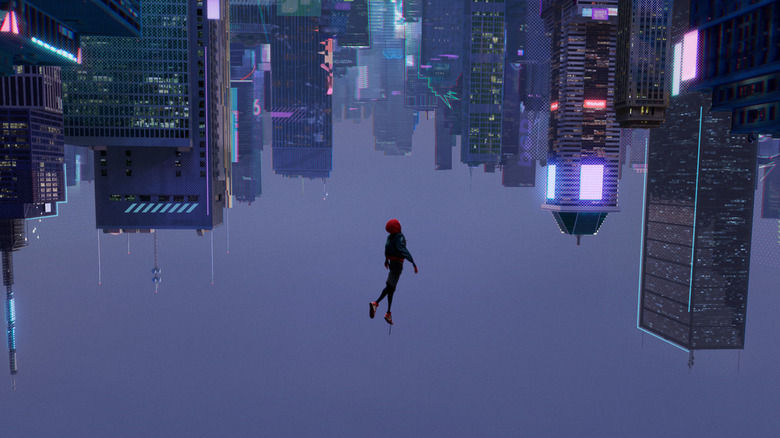 Spider-Man Into the Spider-Verse leap