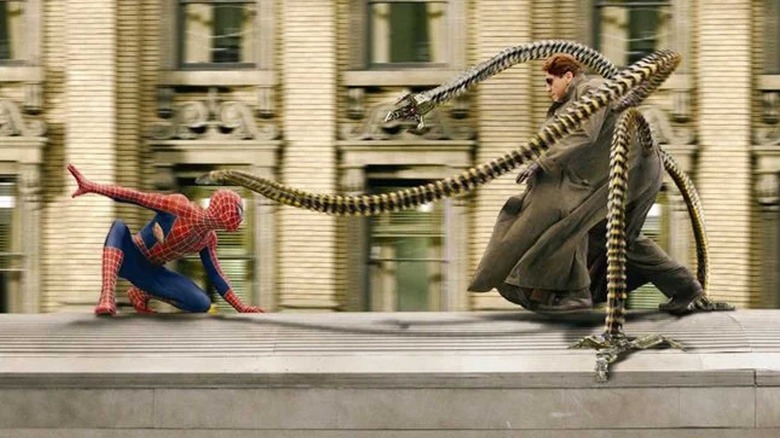 Spider-Man 2 train fight