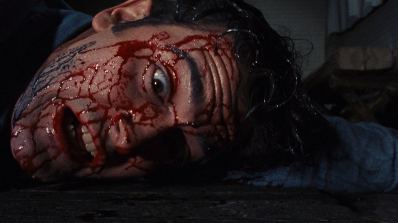 Bruce Campbell in The Evil Dead