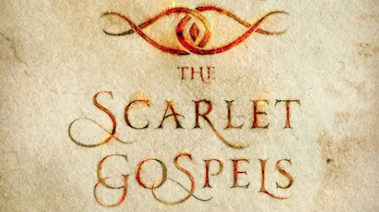 "The Scarlet Gospels" book cover