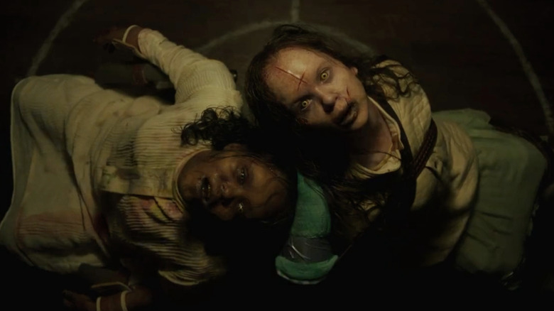 The Exorcist: Believer possessed girls