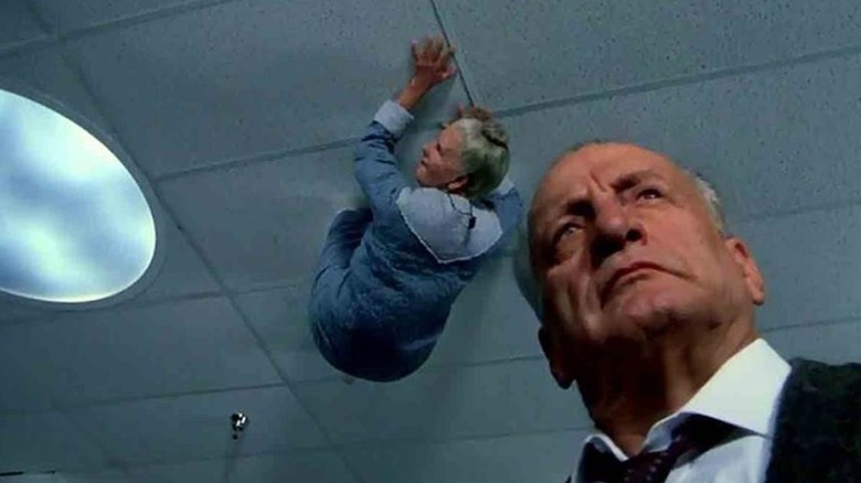 The Exorcist III old woman on ceiling