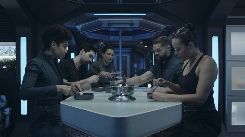 The Expanse Season 6 - Rocinante Crew Eating