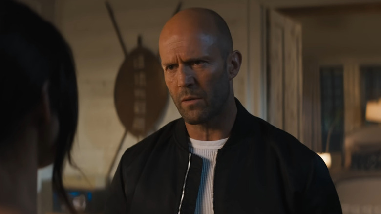 Megan Fox and Jason Statham in Expend4bles