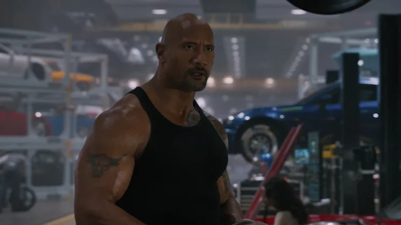 Luke Hobbs Dwayne Johnson Fast Furious