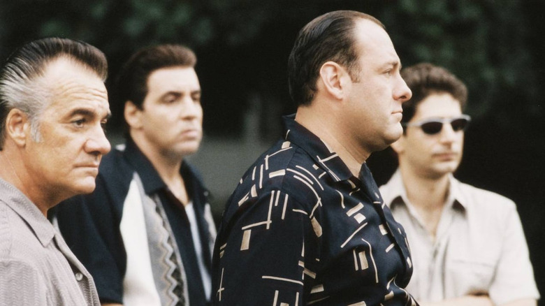 Cast photo from Season 1, Episode 2 of The Sopranos