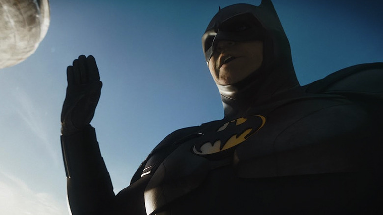 Michael Keaton as Batman in The Flash