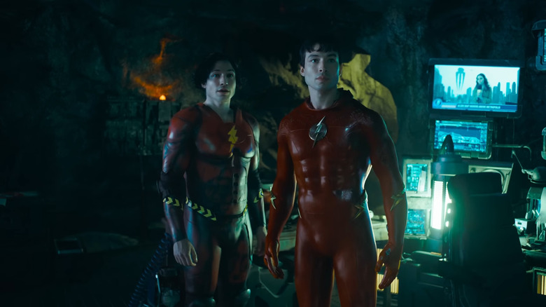 Ezra Miller and Ezra Miller in The Flash