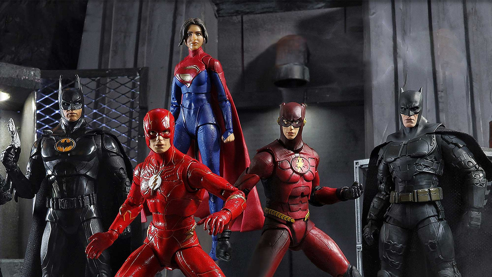 The Flash Movie Action Figures From McFarlane Toys Are